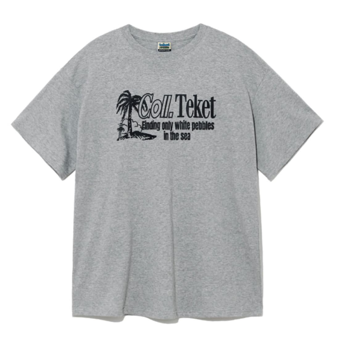 Teket plan tee - gray 상품이미지1