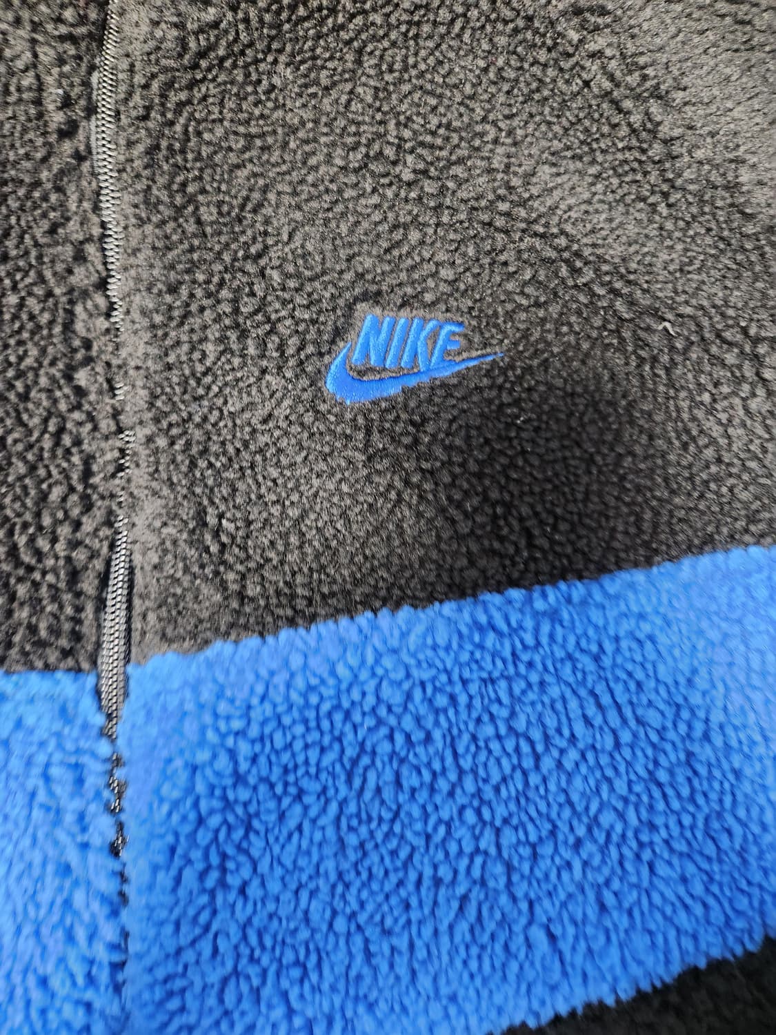 나이키 빅스우시 보아 플리스 풀집 재킷, 스우시 집업 리버시블 양면 자켓 상품이미지2