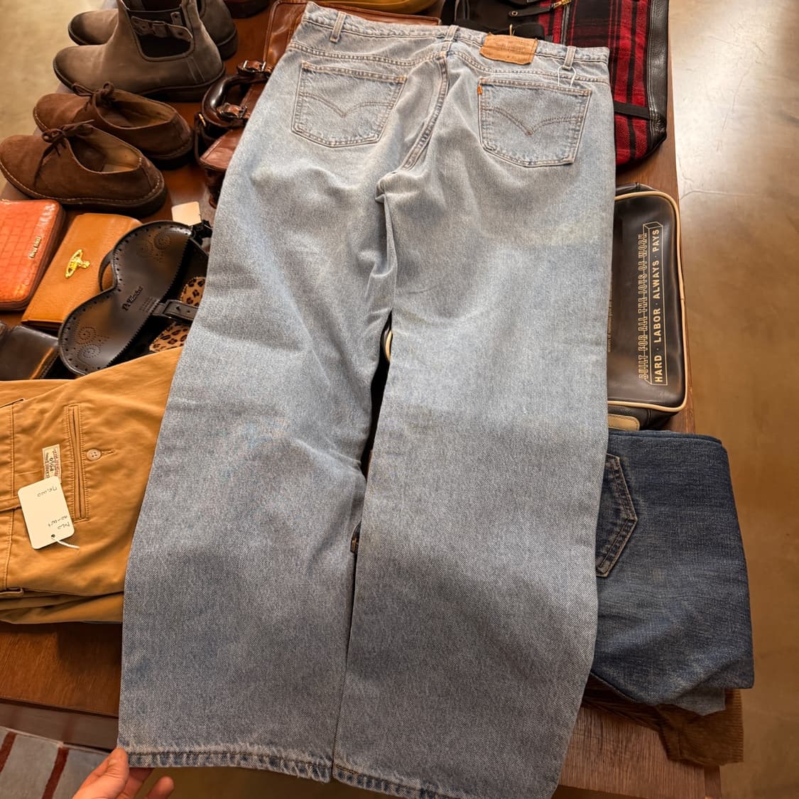 90S 리바이스 오렌지탭 MADE IN USA 505 36 37 상품이미지1