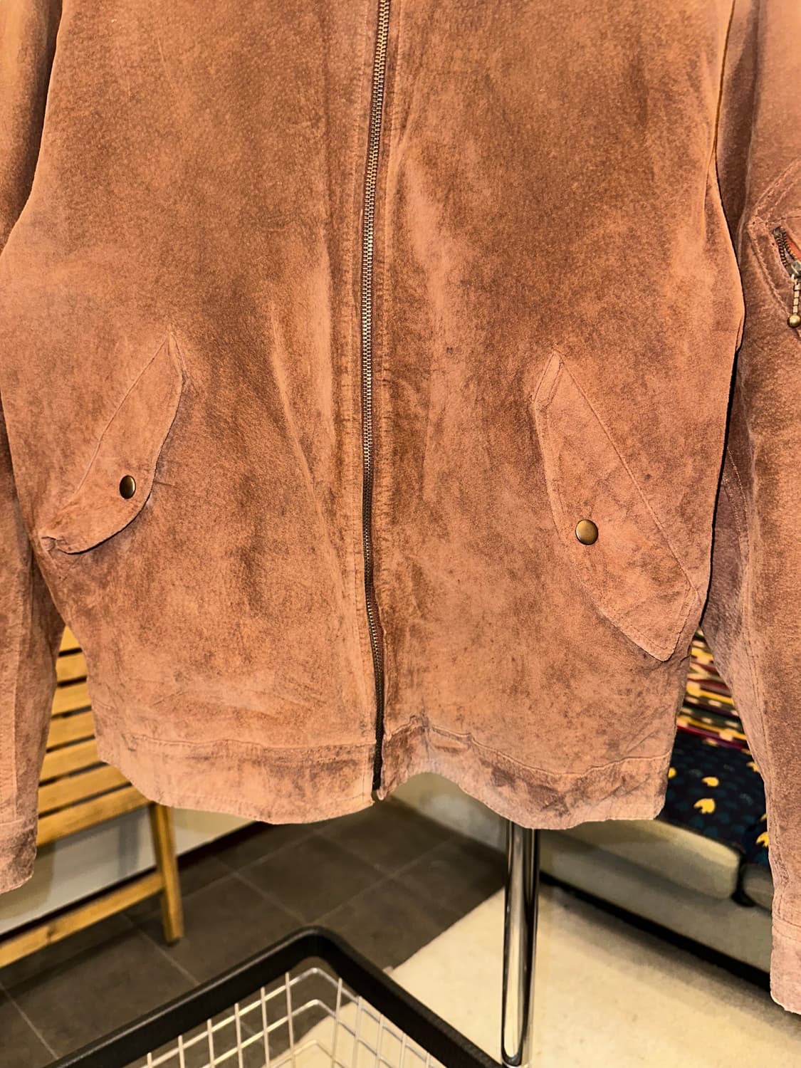 90’s Men’s Flandre pig-leather embroider 상품이미지9