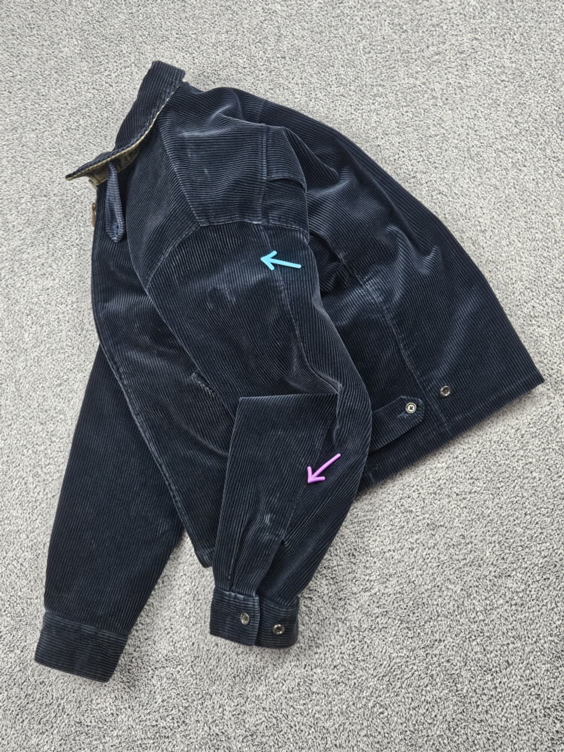 폴로랄프로렌 코듀로이 스윙탑 블루종 자켓 ( S ) / 9944 상품이미지3