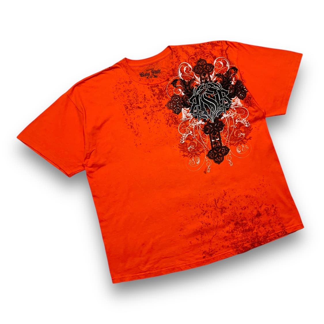 Raw State Saint Cross T-shirt 상품이미지3