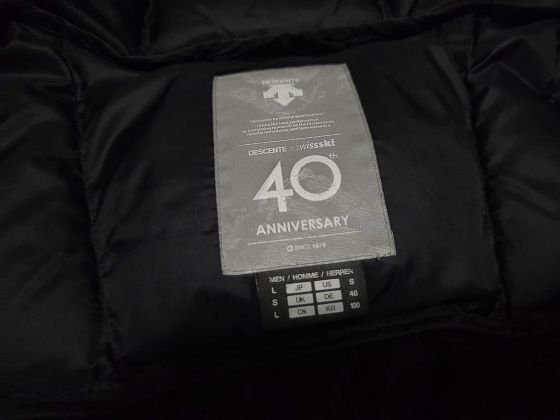 데상트 40주년 경량 벤치 다운 롱패딩 점퍼 상품이미지5