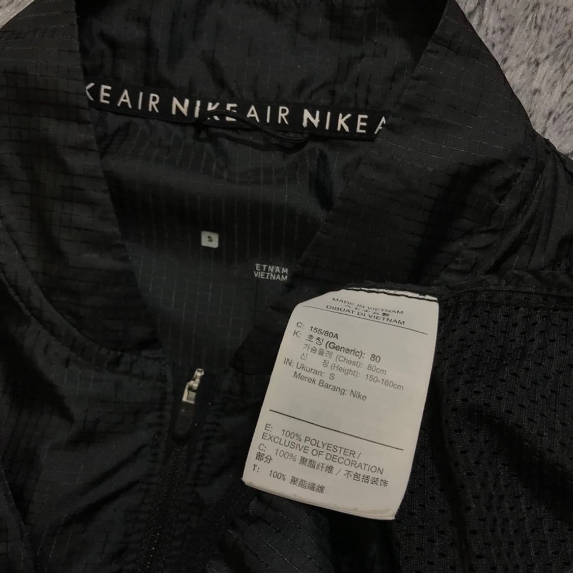[[여성 S] 나이키(NIKE) 에어 자켓/바람막이#376 상품이미지7
