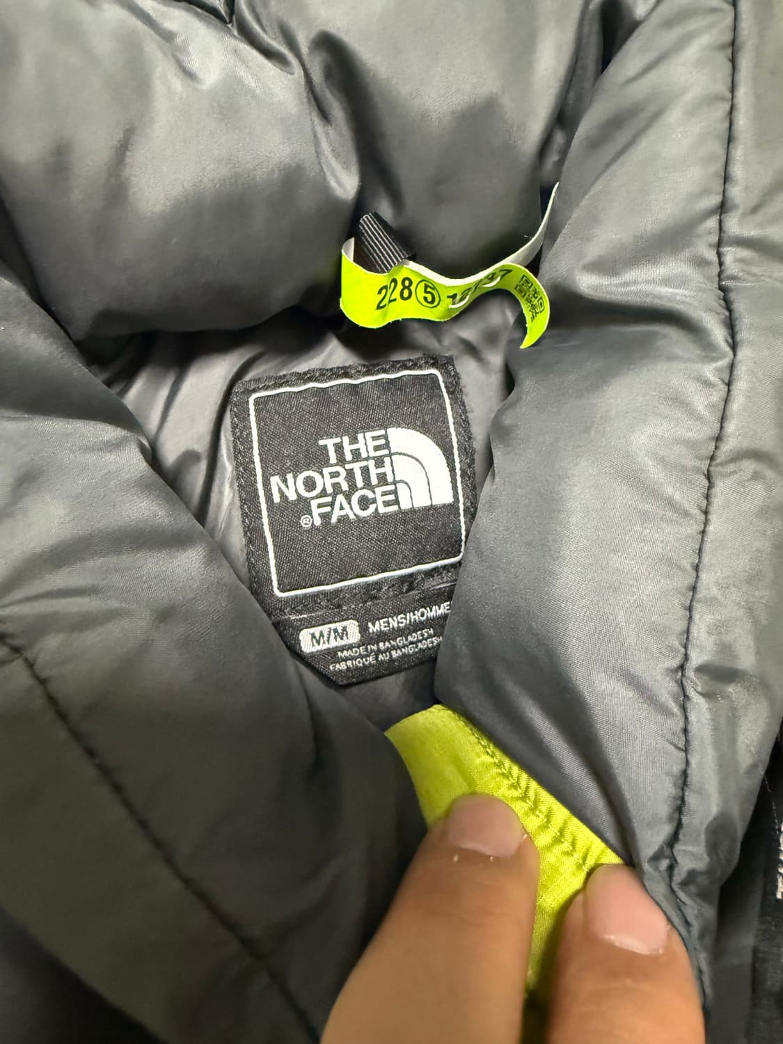 (M)노스페이스 중앙로고 700 눕시 다운 패딩 상품이미지4