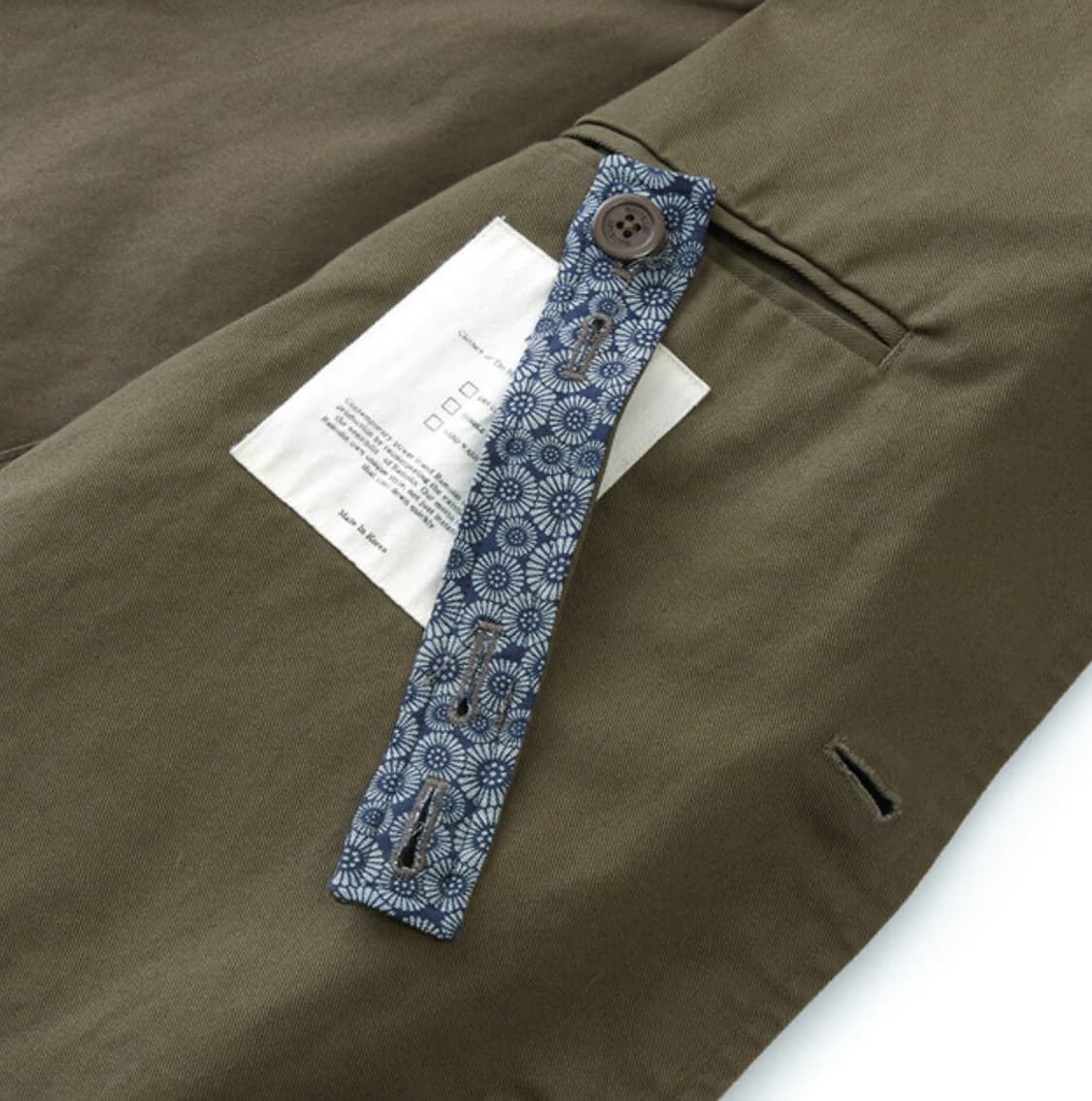 라모랭 밀리터리 퍼티그 자켓 카키 상품이미지10