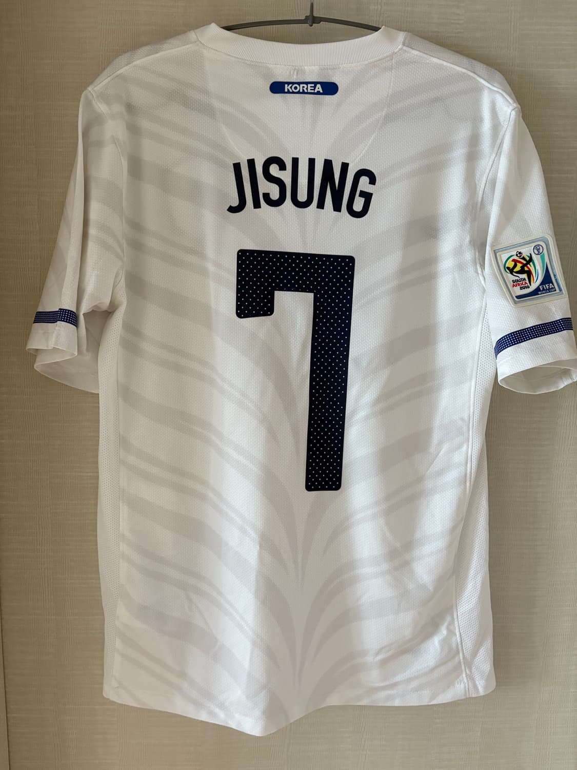 2010 월드컵 대한민국 어웨이 박지성 유니폼 정품 상품이미지2