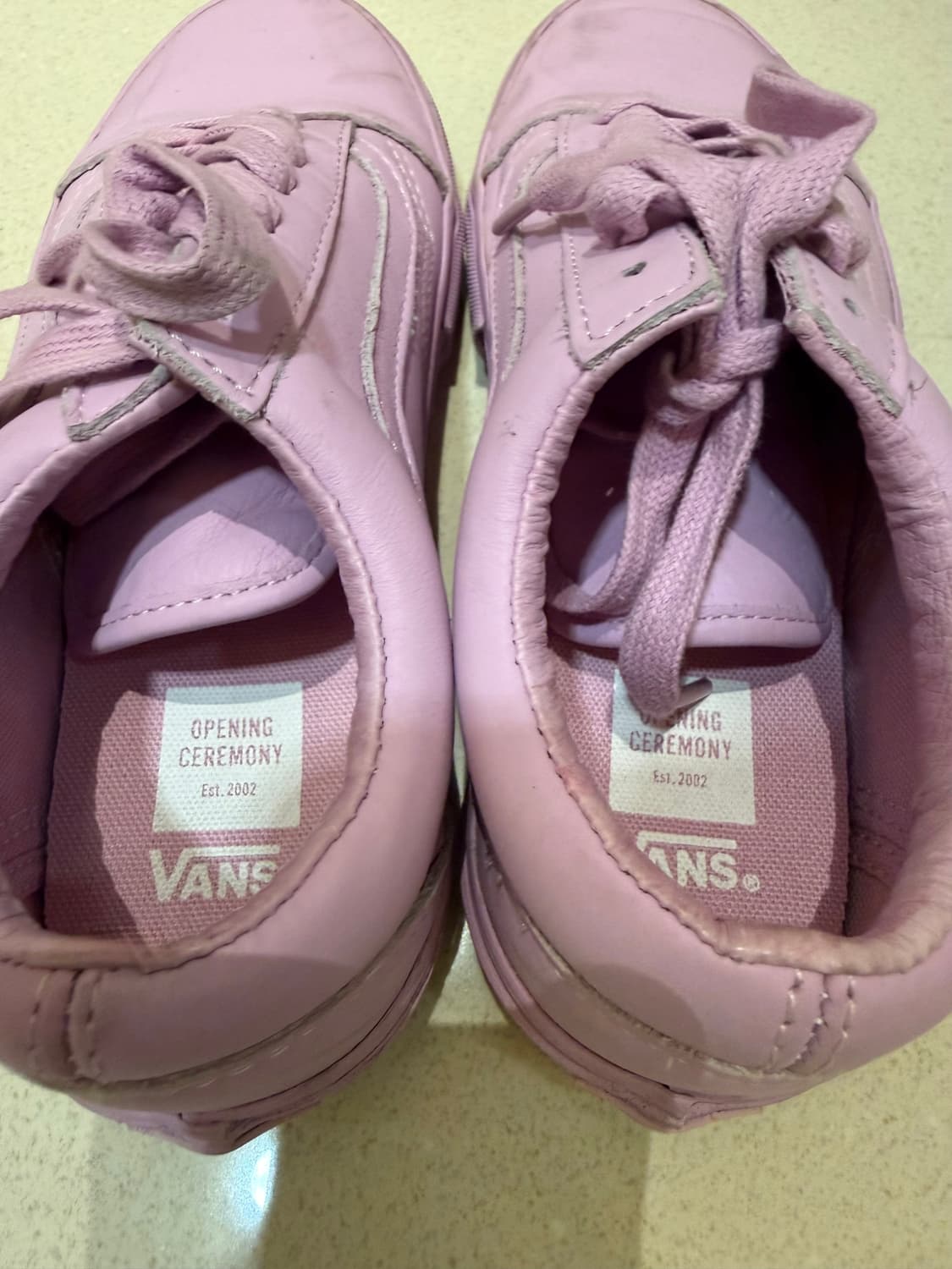 반스 올드스쿨 W7 바이올렛 스니커즈 오프화이트 꼼데가르송 아미 컨버스  상품이미지3