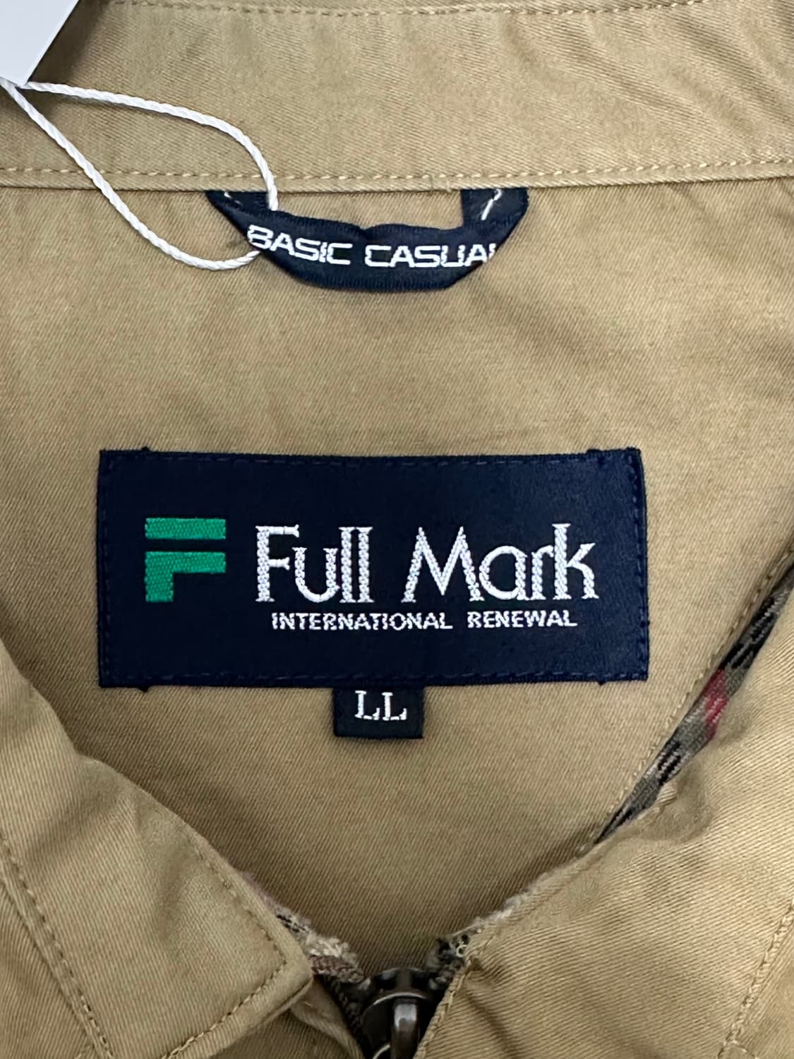 Full Mark 베이지 하리링턴 자켓 상품이미지5