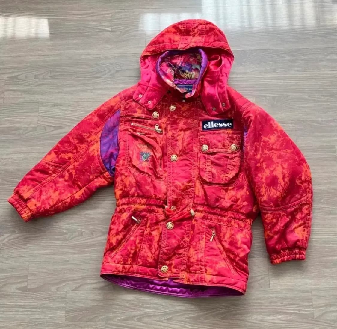 ellesse 엘레세 90s 스키파카 점퍼 (made in japan) 상품이미지1