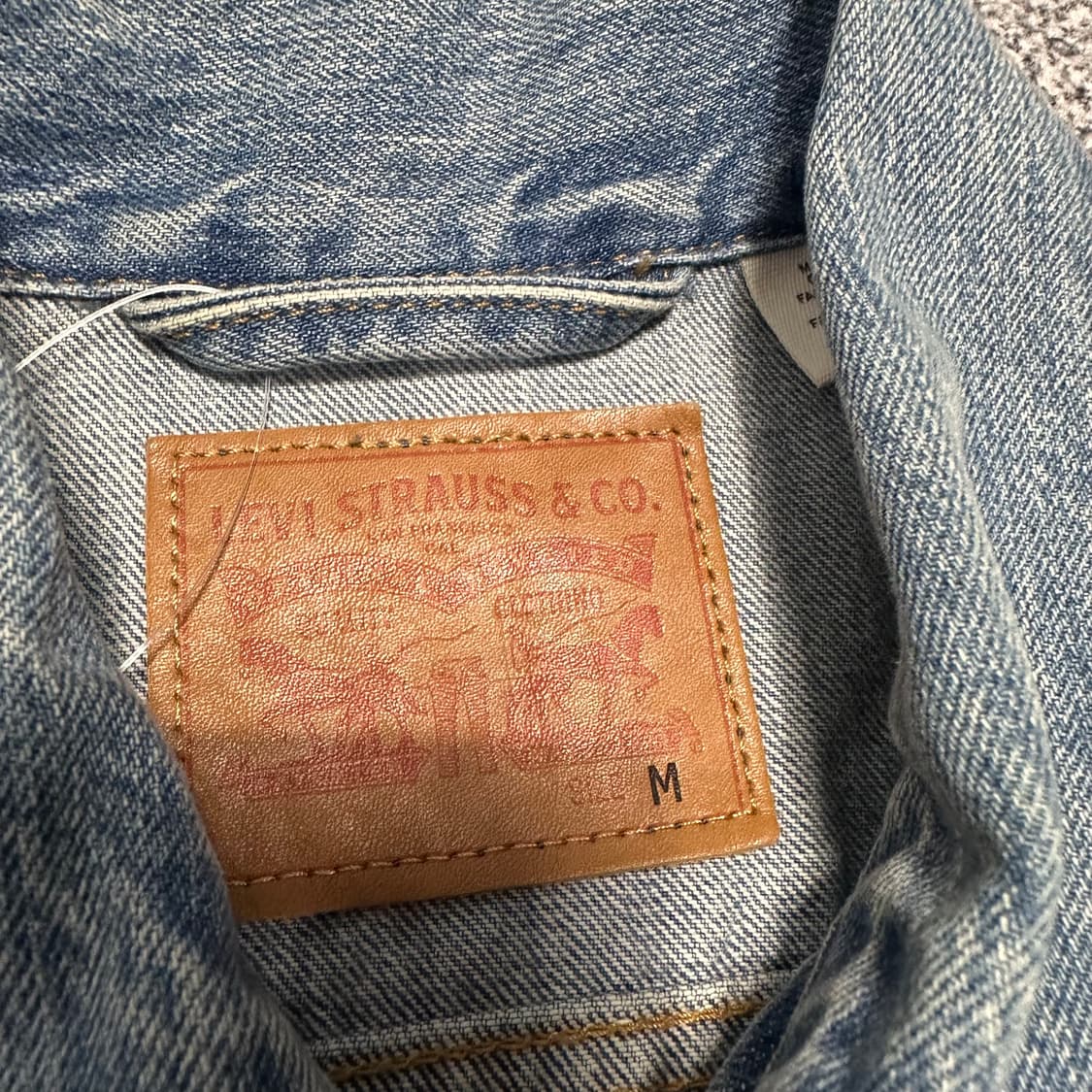 리바이스 워싱 데님자켓  상품이미지4