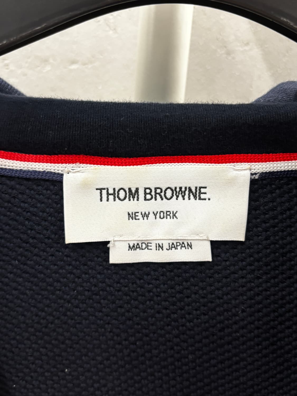 톰브라운 네이비 삼선 후드티 M 상품이미지4