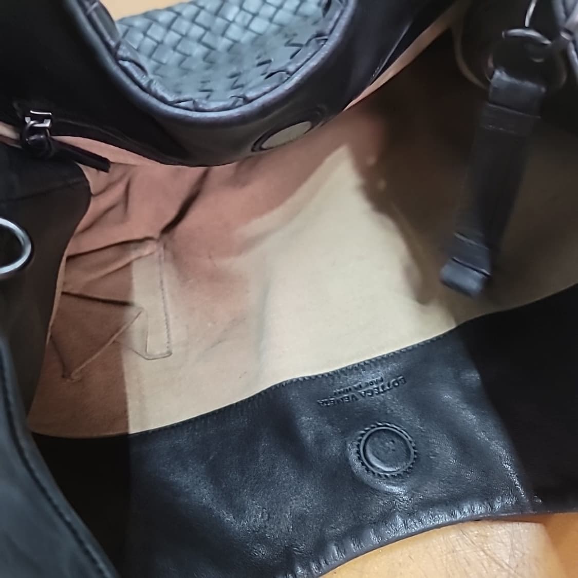 보테가베네타 인트레치아토 캄바나 라지 호보백 상품이미지7