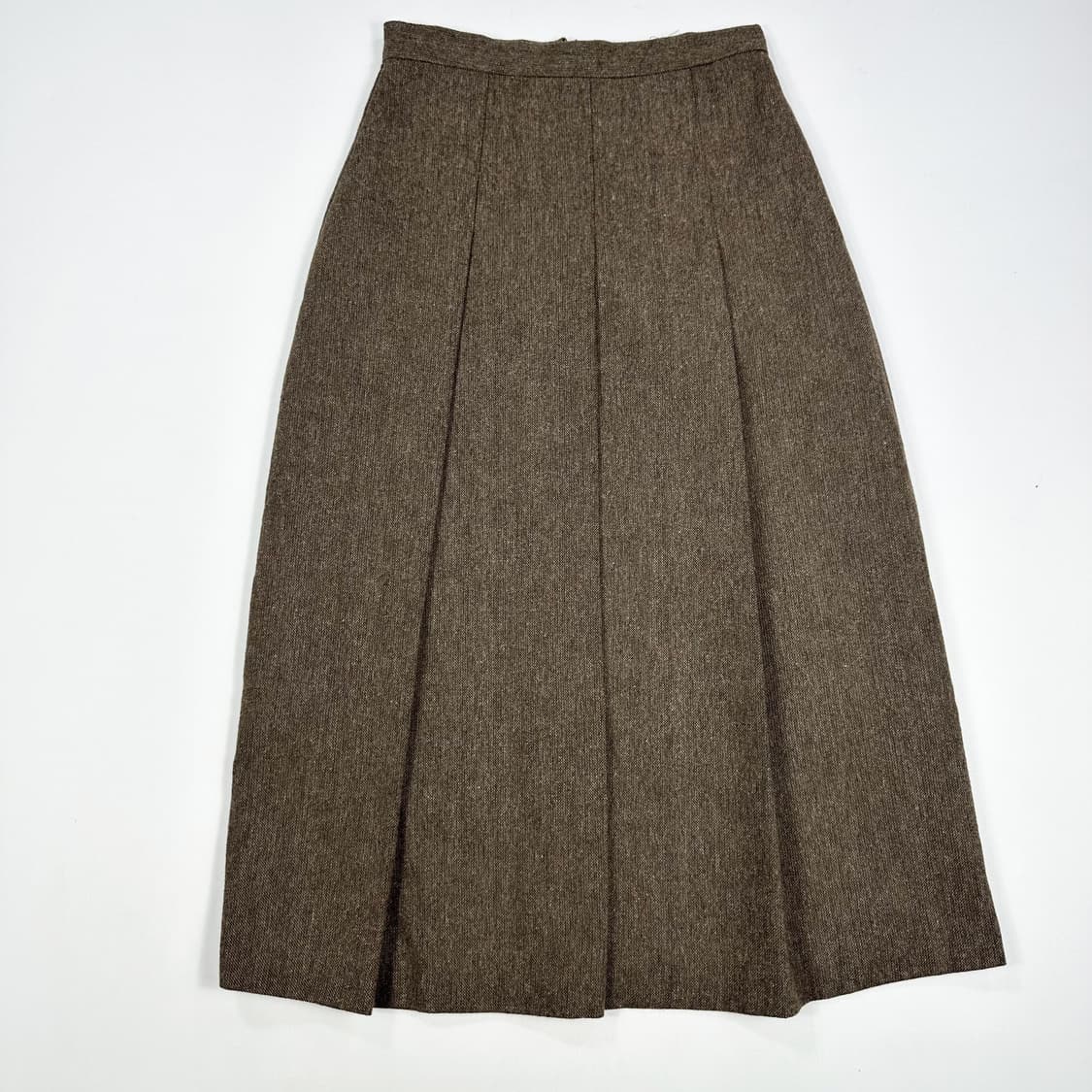 VTG 빈티지 브라운 울 롱스커트 치마 (24인치 여성추천) 상품이미지1
