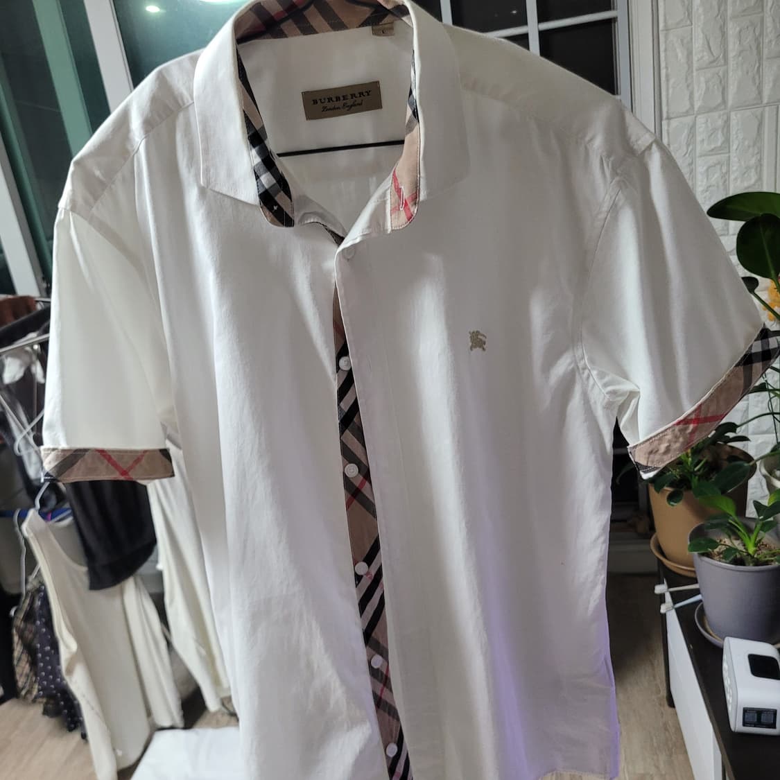 버버리 노바체크 셔츠 상품이미지8