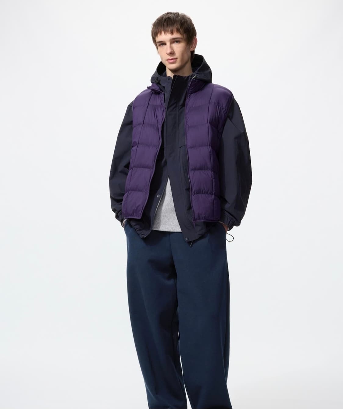 [새상품 XL] 유니클로 퍼프테크 베스트 패딩 조끼 상품이미지1