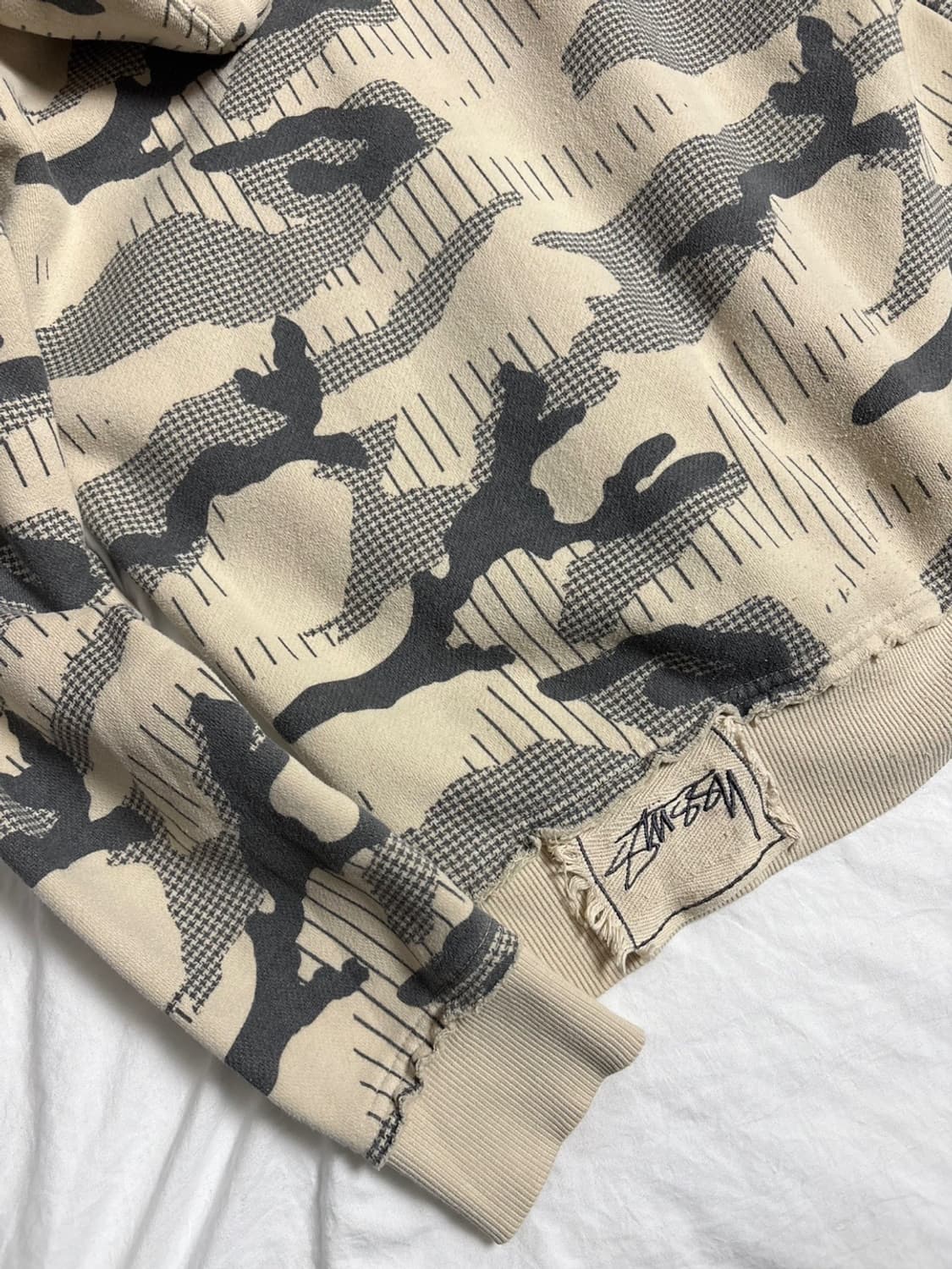 스투시 카고 베이지 후드집업 상품이미지5