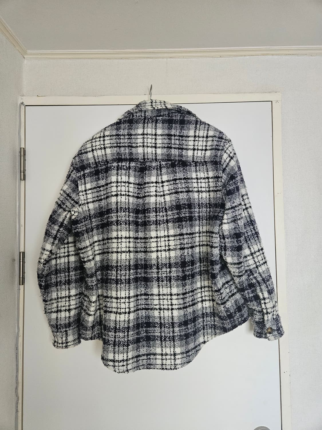퍼킹어썸 헤비 플란넬 자켓 (네이비) 상품이미지2