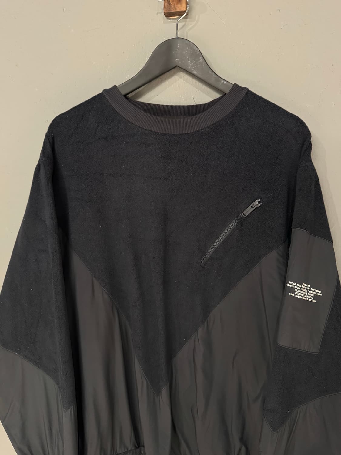 GU x Undercover 플리스 믹스 스웻셔츠  상품이미지2