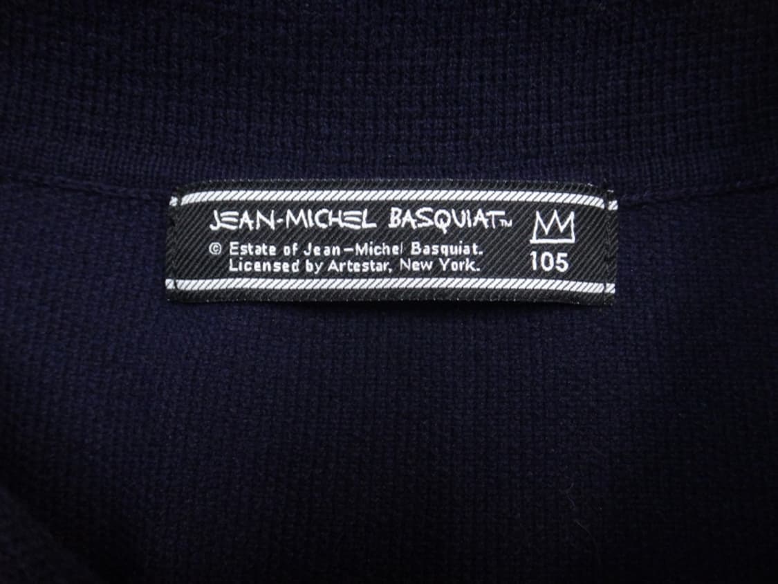(105) 장 미셸 바스키아 남성용 카라 반팔 니트 상품이미지7