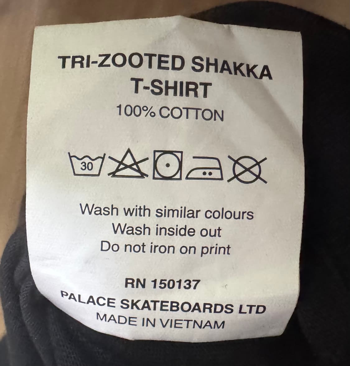 [L] 팔라스 트라이 주티드 샤카 티셔츠 블랙 상품이미지3