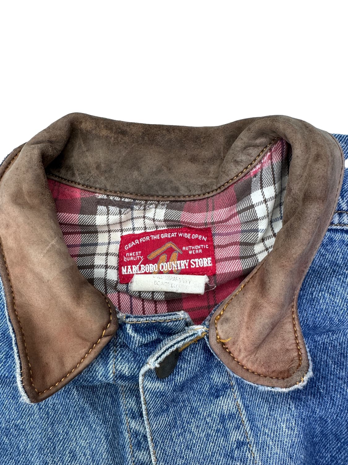 빈티지 90s 말보로 컨츄리 MARLBORO 데님자켓 L 상품이미지4