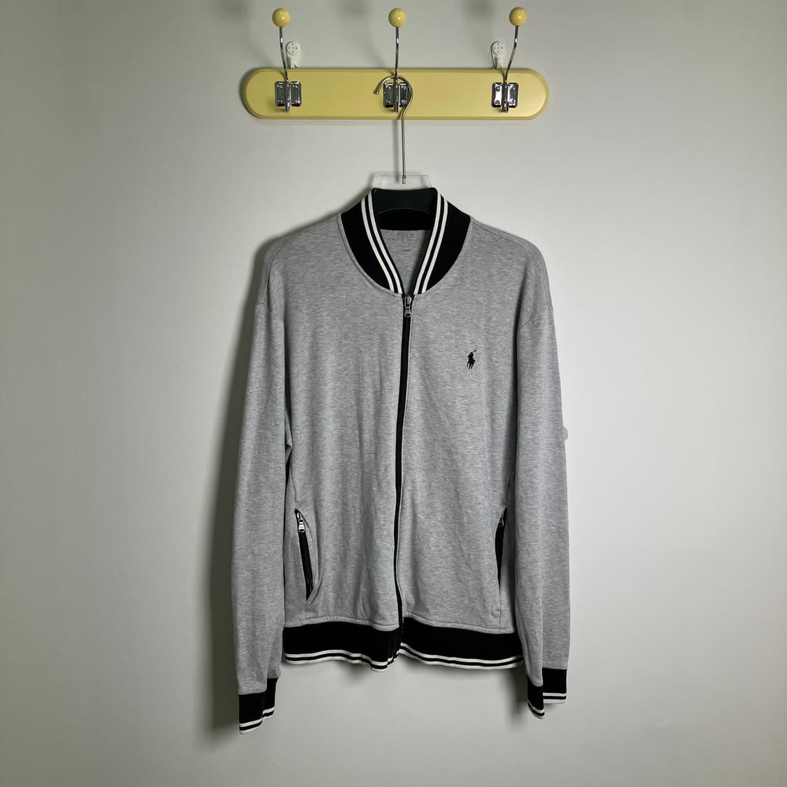 폴로 랄프로렌 그레이 코튼 집업 자켓 L 상품이미지1