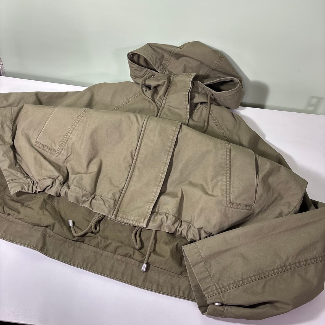 우먼FREE 자라 카키 숏 야상자켓 상품이미지3