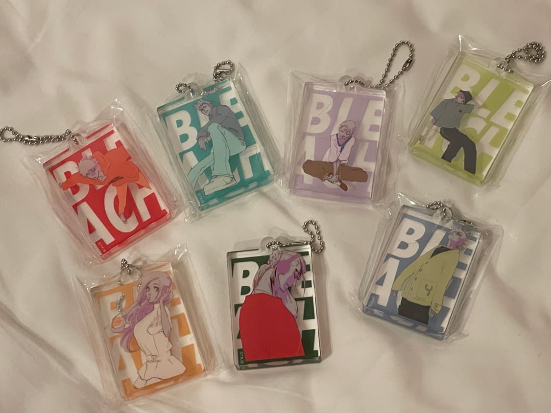 블리치 초희귀템 BLEACH 아크릴 키링 7개 상품이미지1