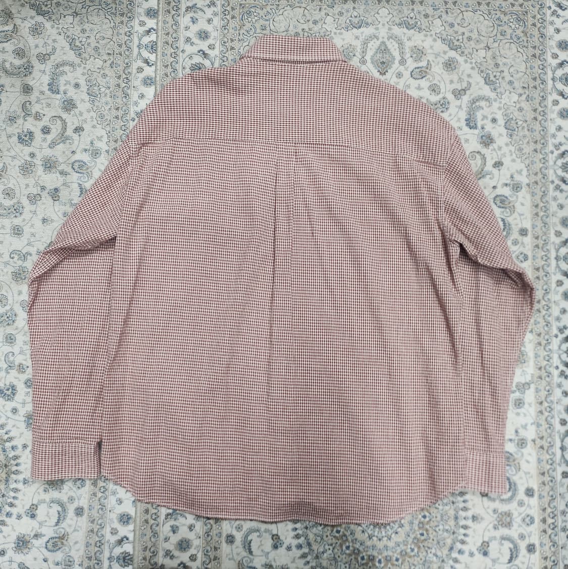 오까네 어라운드 체크 셔츠 3사이즈 (105-110) 상품이미지2