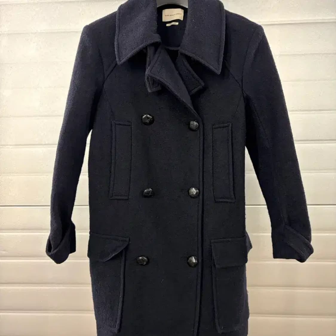 Isabel Marant Etoile 네이비 더블 코트 34 상품이미지2