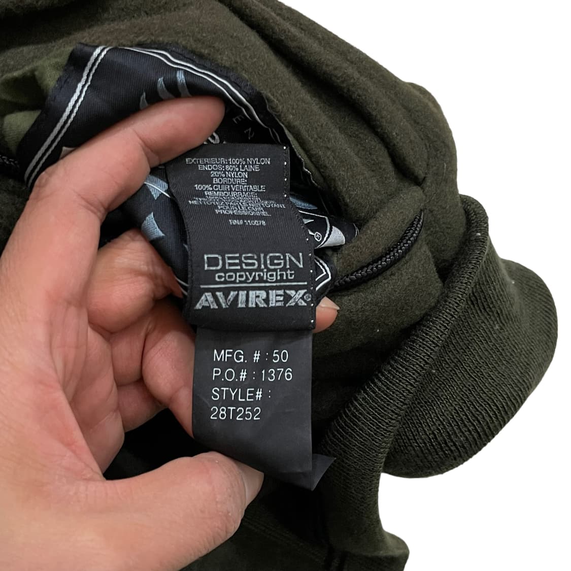 아비렉스X뉴욕양키스 리버시블 양면 울 바시티 자켓 상품이미지10