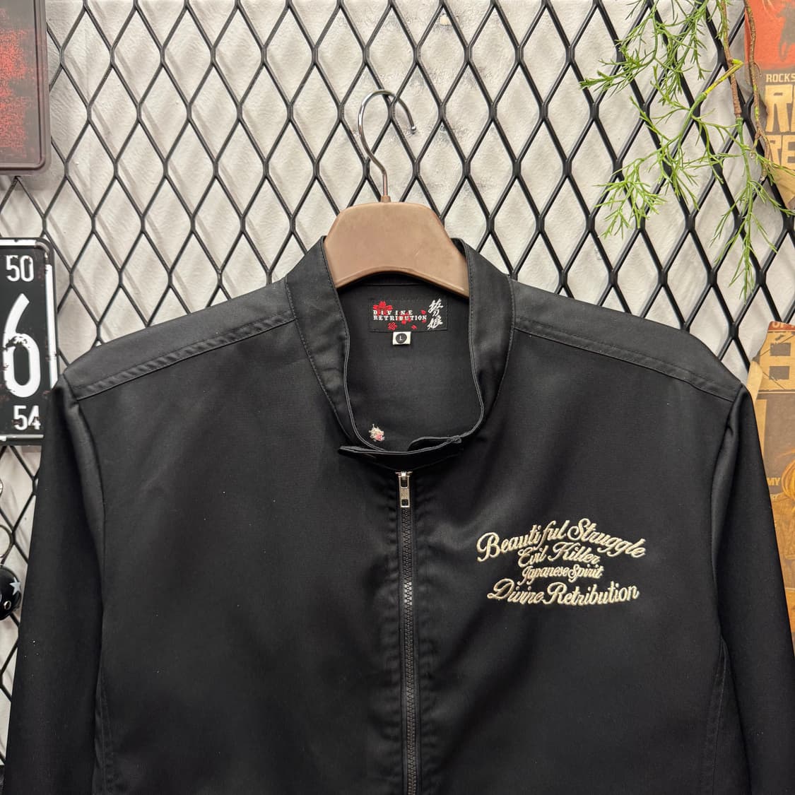 JPN VINTAGE 디바인 리트리뷰션 오리엔탈 자수 자켓 상품이미지3