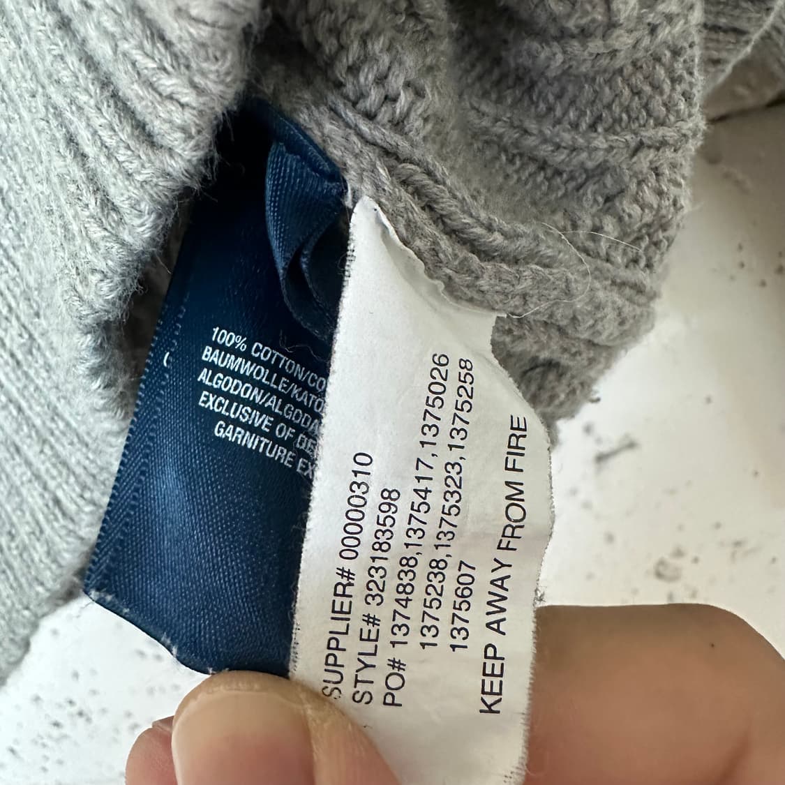 우먼M 폴로 랄프로렌 코튼 니트 상품이미지4