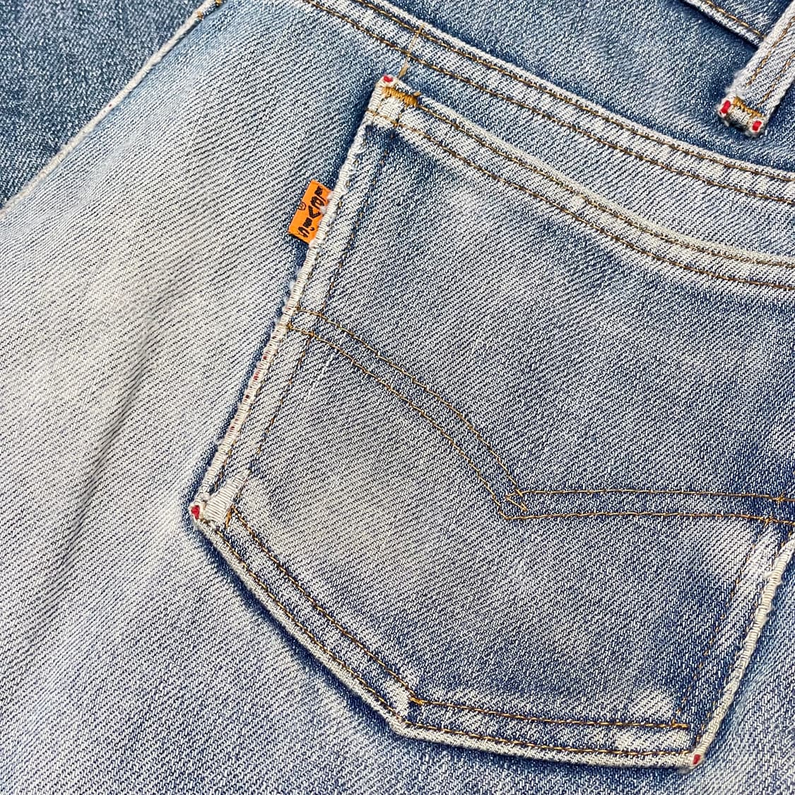 Levis 리바이스 오렌지탭 플리스라이닝 데님 팬츠 상품이미지2