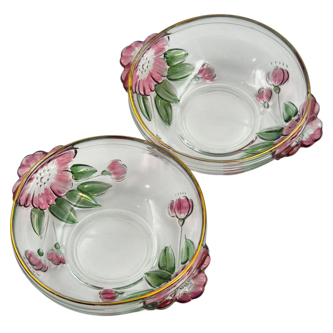 90s 소가 레트로 컬러 동백꽃 캔디볼 트레이 1p 상품이미지2