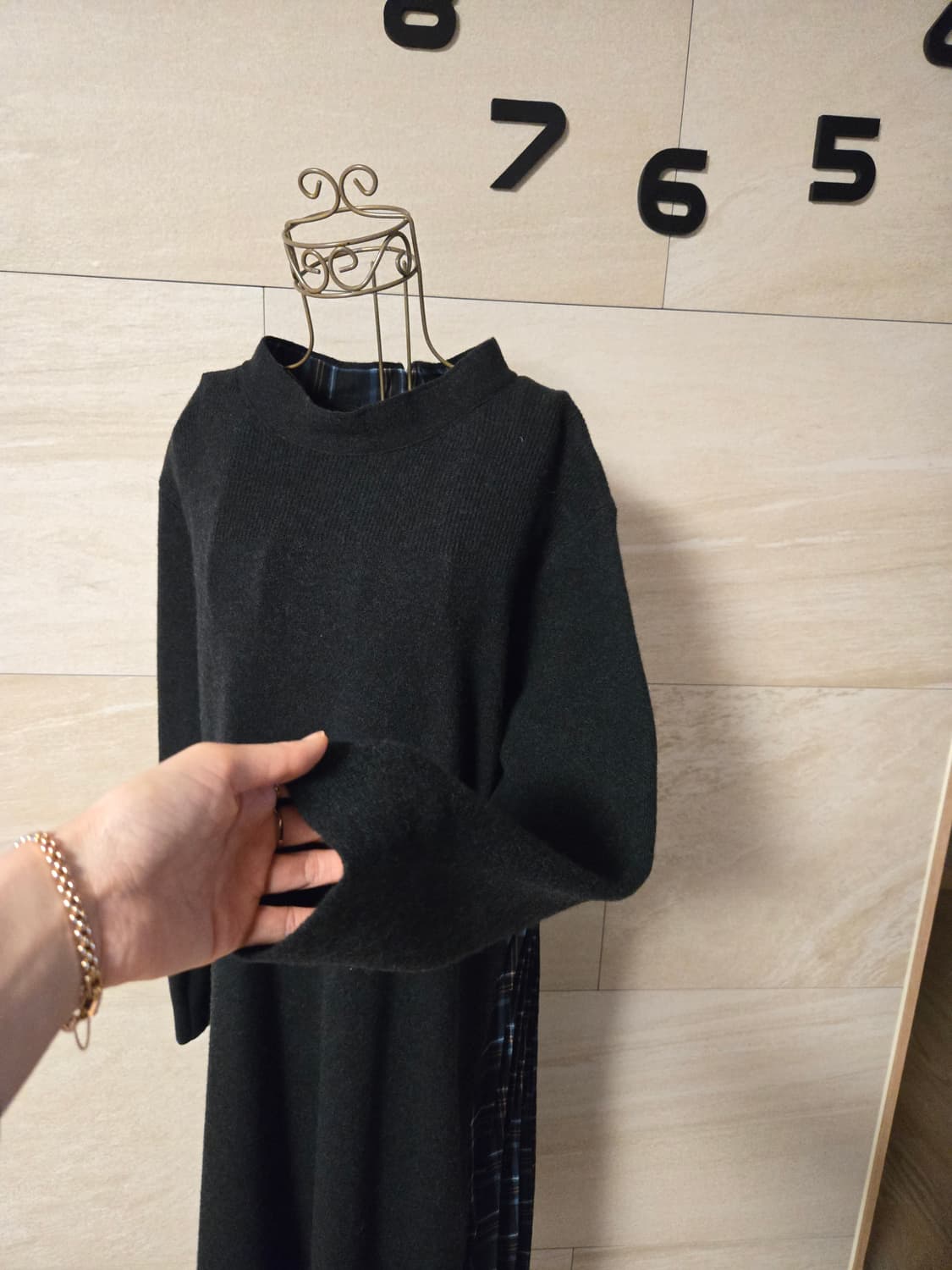 [F] SJSJ 에스제이에스제이 플리츠 롱 원피스 2020 상품이미지6