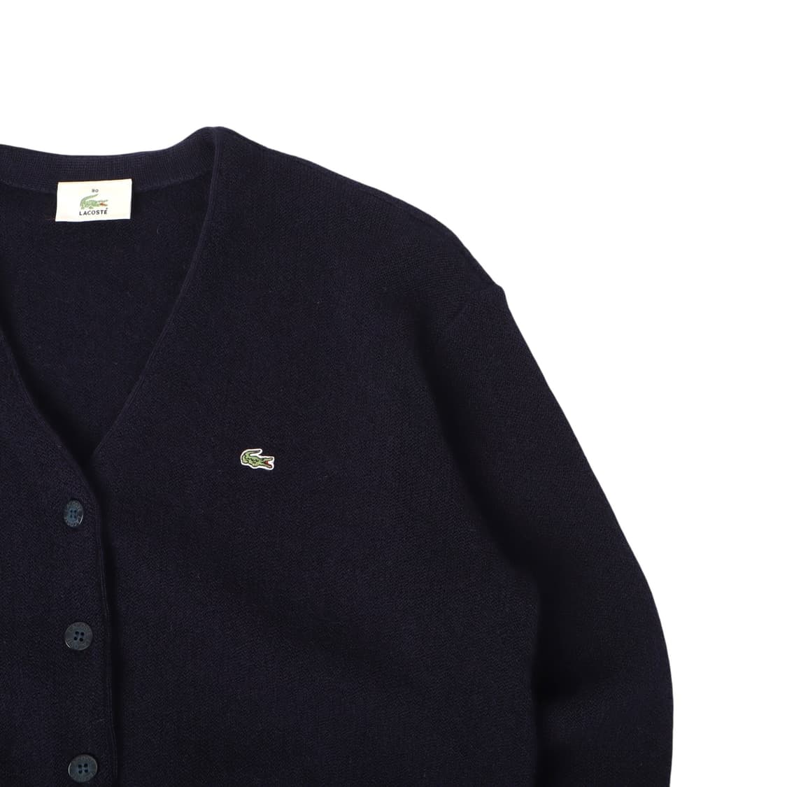라코스테 네이비 울 가디건 상품이미지3