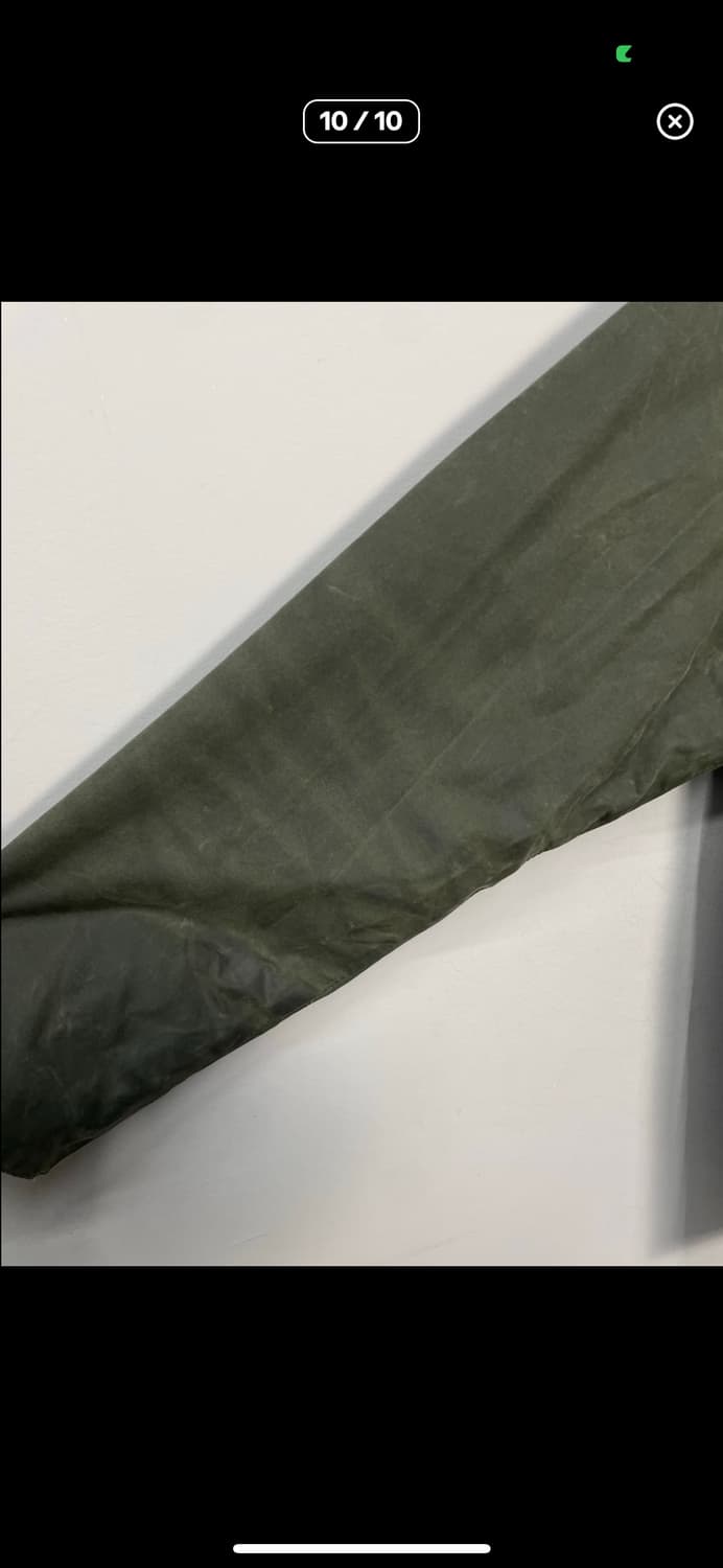 바버 뷰포트 올리브 왁스 자켓 A3343 상품이미지10