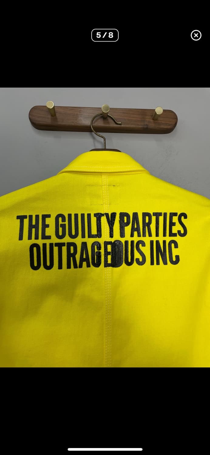 와코마리아 옐로우 워크자켓  A3805 상품이미지5