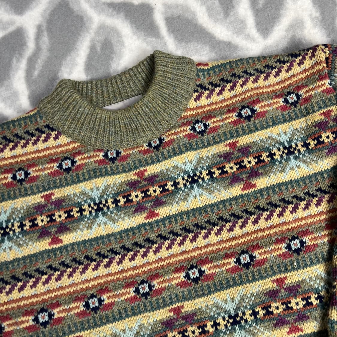 [Michael Ross] 마이클로스 페어아일 울 니트 상품이미지2