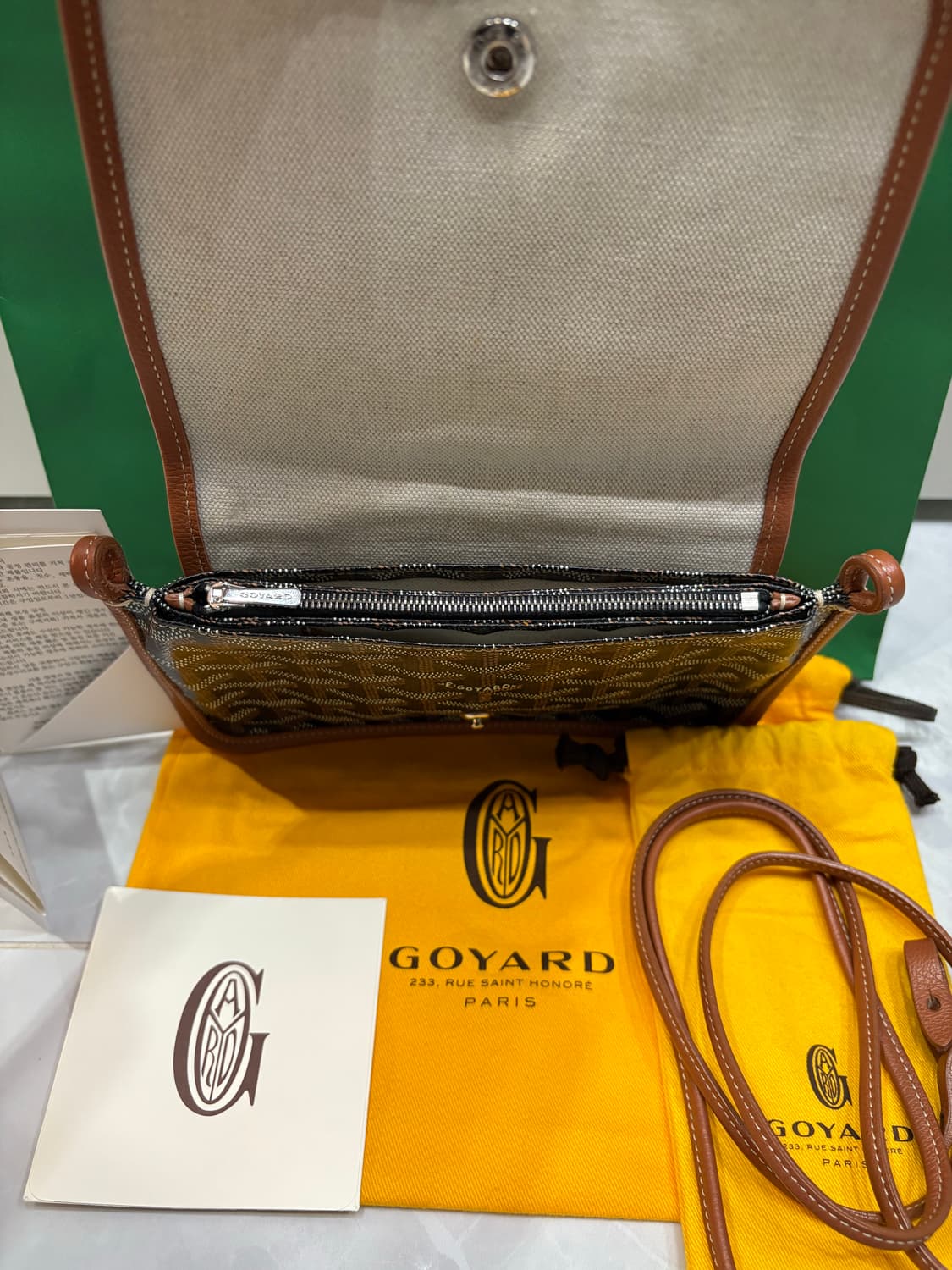 고야드 플뤼메 크로스백 상품이미지4