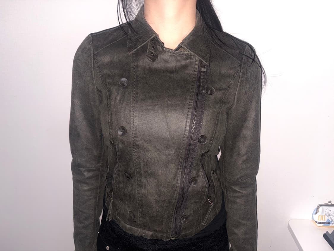 르샵 빈티지 레더자켓 상품이미지1