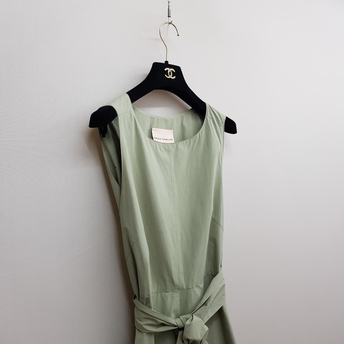 에리카 카발리니 이태리 코튼 플레어 롱 원피스 38사이즈 상품이미지3