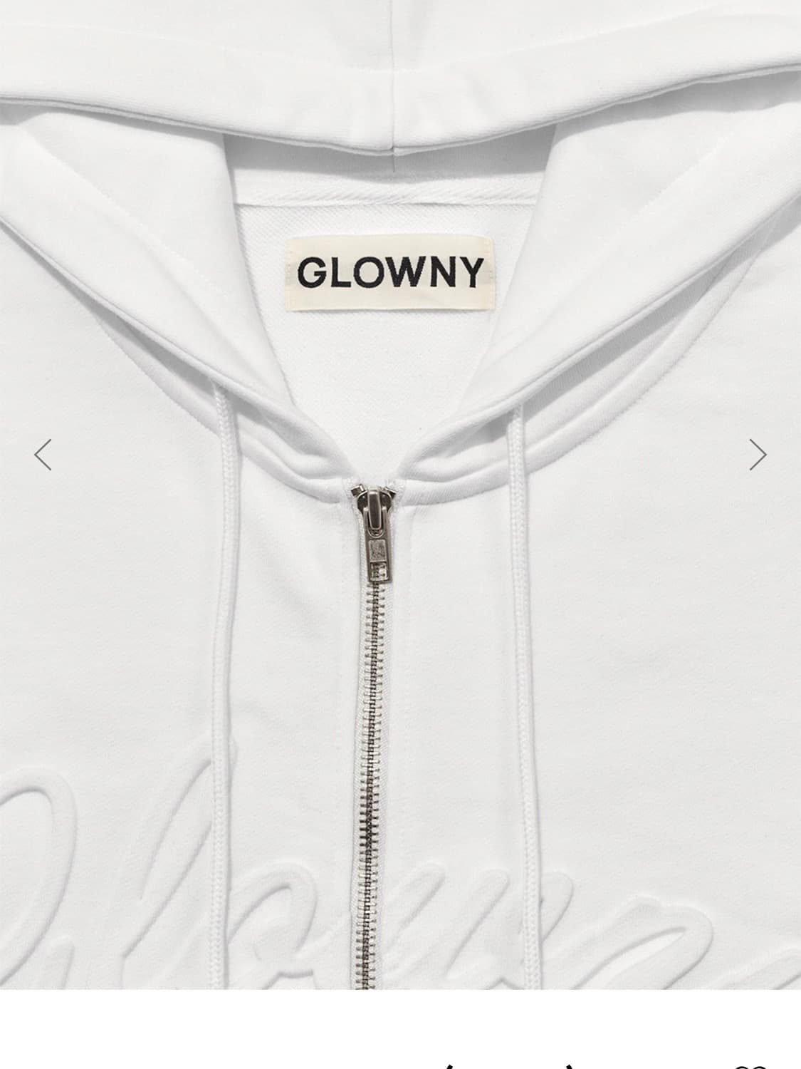 글로니 glowny 후드집업 상품이미지1