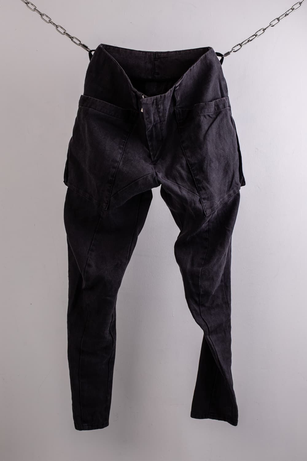BAJRA ASYMMETRIC RAMIE JODHPUR PANTS 상품이미지5