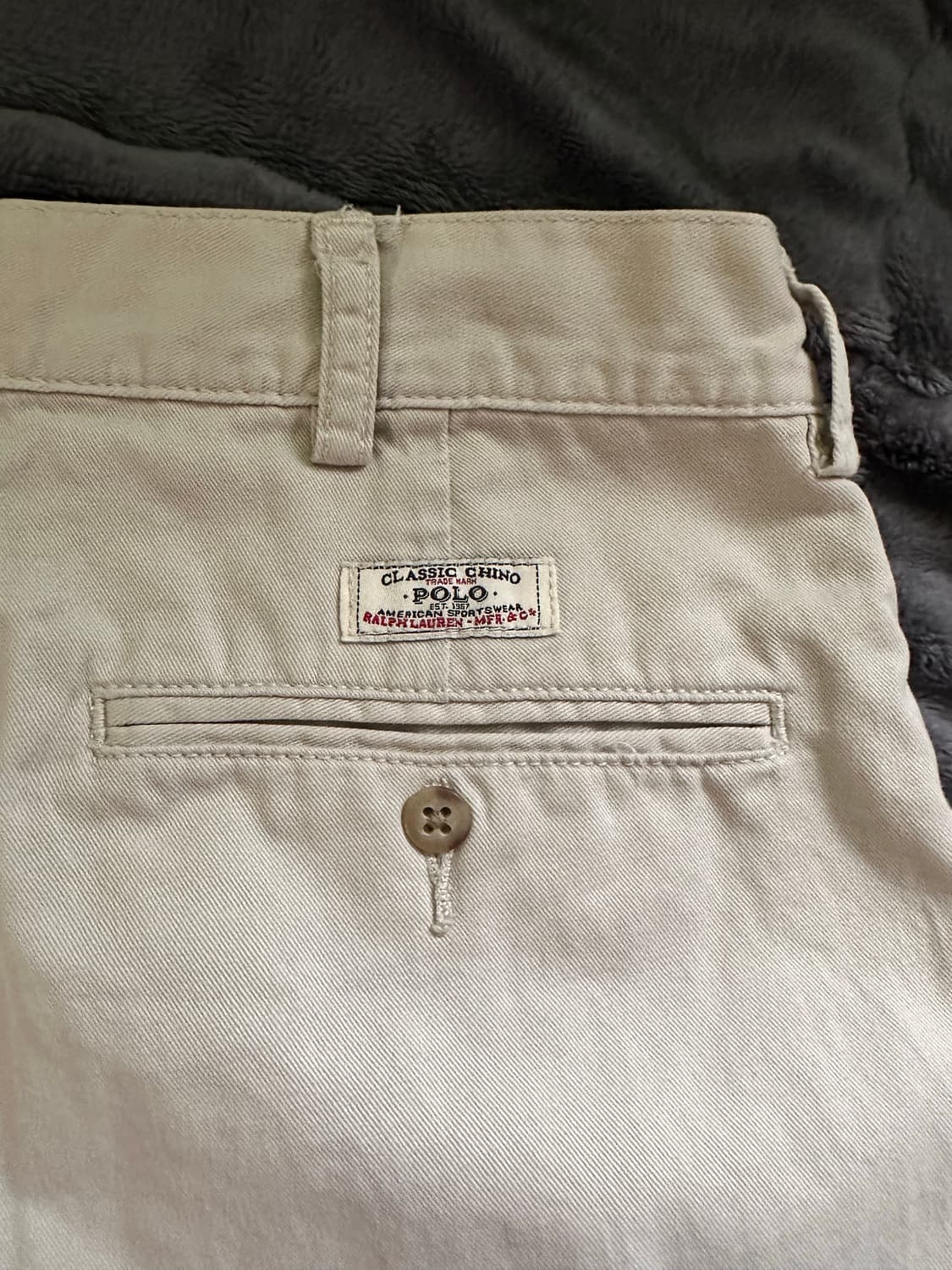 폴로 랄프로렌 치노 쇼츠 아이보리 상품이미지3