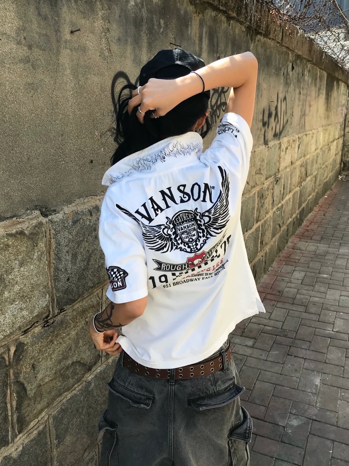 Vanson Embroidery PK T-shirt 상품이미지2