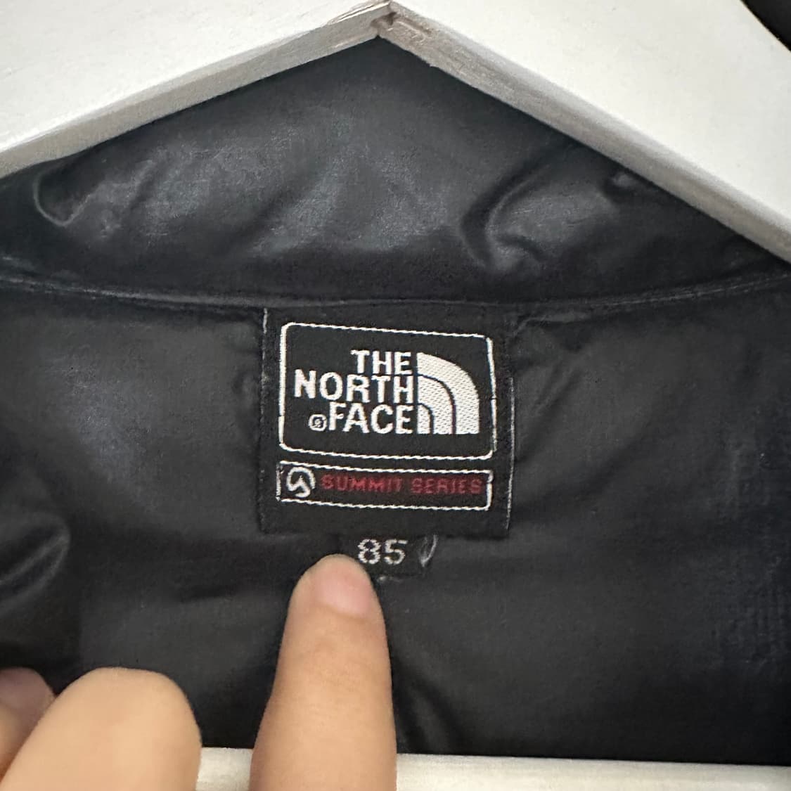 노스페이스 블랙 구스100% 패딩 눕시 상품이미지4