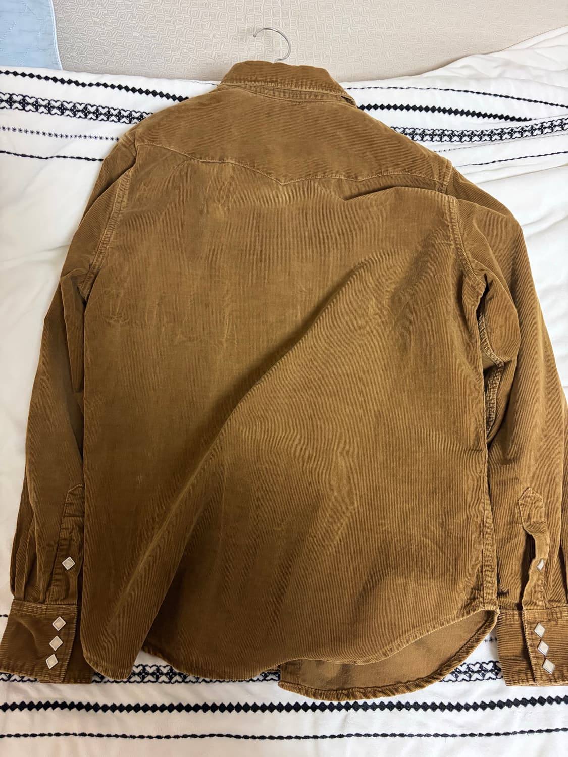 RRL 코듀로이 웨스턴 셔츠 상품이미지3